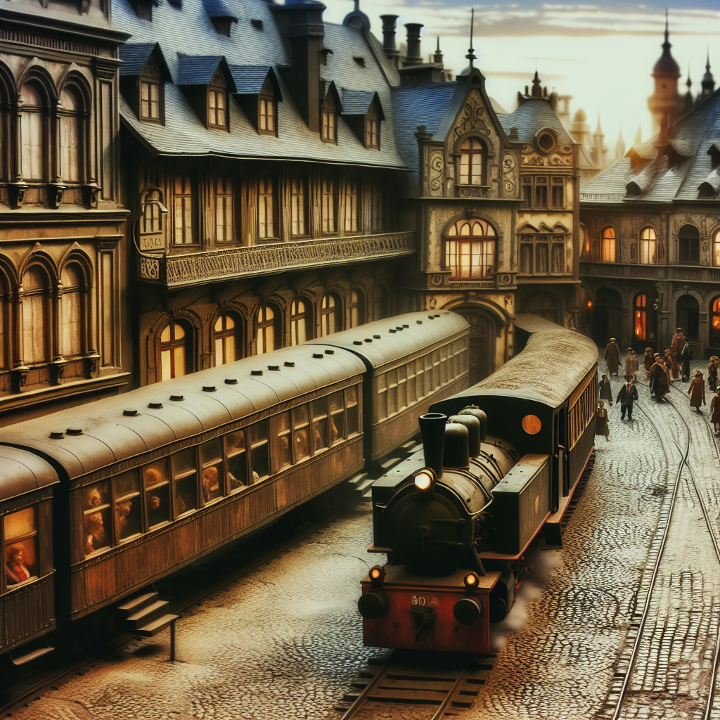 Historic European city station